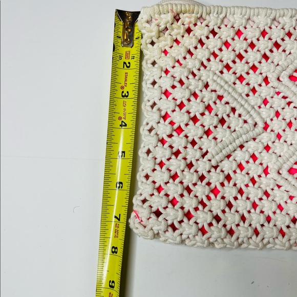EUC Lilly Pulitzer White, Hot Pink & Orange Clutch